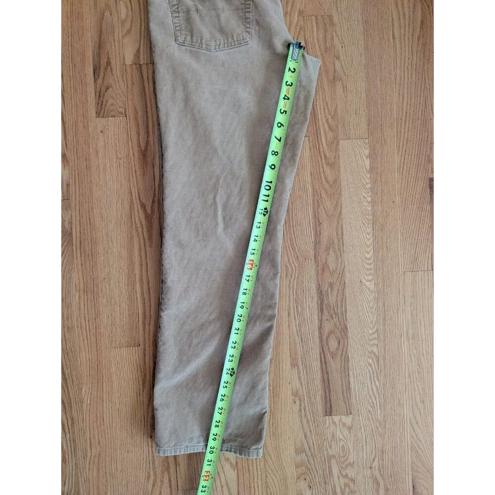 Polo Ralph Lauren Men's Corduroy Pants Tan 31 (32x30) Straight Leg Style 650